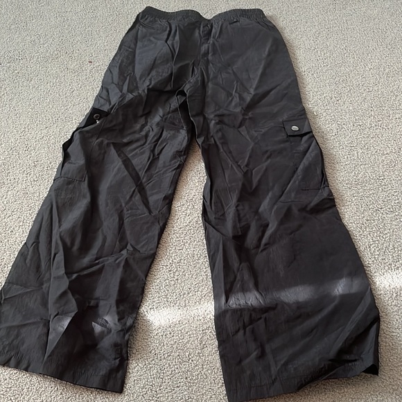shein black windbreaker pants size xs - Picture 5 of 6
